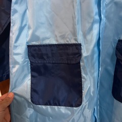 子供用レインコート　ランドセル対応の画像