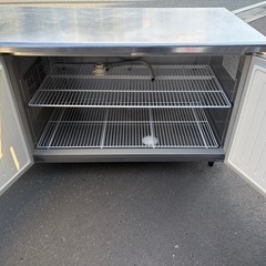 ■中古品 パナソニックコールドテーブル冷蔵庫 SUR-K1571SB 2022年 1200ｘ750ｘ800ｍｍ ピラーレス 台下冷蔵庫 厨房■の画像