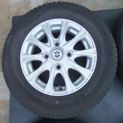軽トラ、軽バン用、アルミホイール４本セットの画像