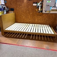 L0720 セミダブルベッドフレーム 北欧風の画像