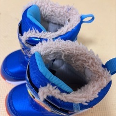 アンパンマンのスノーブーツ　13cmの画像