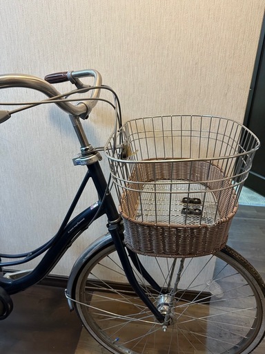 自転車　26インチ　3段変速　LEDライト