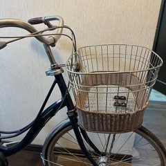 自転車　26インチ　3段変速　LEDライトの画像