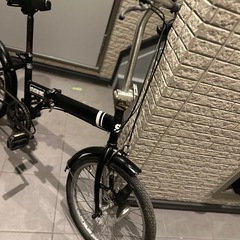 20インチ ギア6速付き 折りたたみ自転車（配達可）の画像
