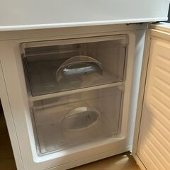 ニトリ冷蔵庫：106L 2ドア冷蔵庫 Nグラシア WHの画像