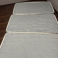 スノコベット　桐スノコベッド　三つ折り　セミダブル　の画像