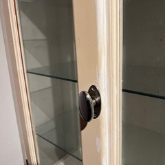 《12/10まで》アンティーク ケビント／ガラス扉×引き出し付き＊大阪・茶屋町の画像