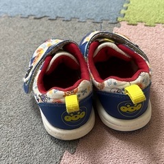 アンパンマン ベビーシューズ 14センチ　ネイビーの画像