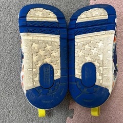 アンパンマン ベビーシューズ 14センチ　ネイビーの画像