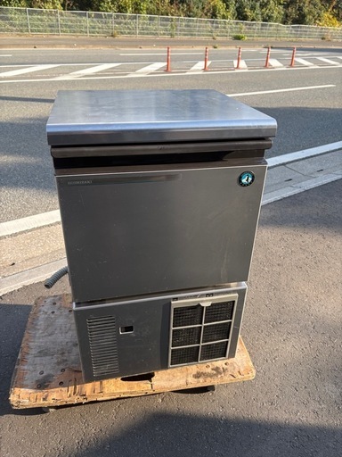 ■中古品 ホシザキアイスキューブメーカー IM-35M-2 2021年 500ｘ450ｘ800ｍｍ 製氷機 動作問題なし 厨房■