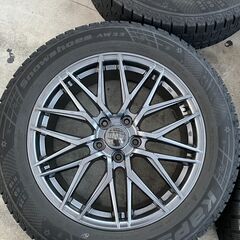 スタッドレス4本　225/60R18　2023年製　CX-8　アルファード　CR-V　　RAV4　エクストレイルの画像