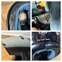 ◆Arai 55・56㎝◆ アライ フルフェイスヘルメット OMNI-R ブラック SNELL FCL Fiber Complex Laminate◆の画像