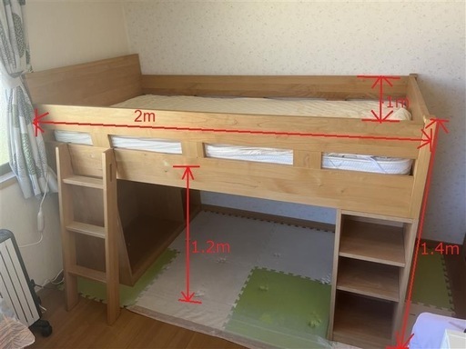 子供ロフトベッド