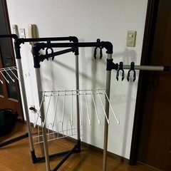 折りたたみ　物干し竿の画像