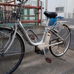 電動自転車　PAS  バッテリー不可　動くがジャンクです。の画像