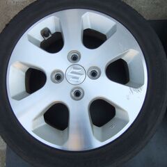 スズキ純正　アルミホイール４本セットの画像