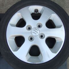 スズキ純正　アルミホイール４本セットの画像