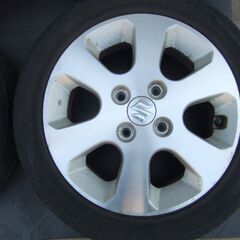 スズキ純正　アルミホイール４本セットの画像