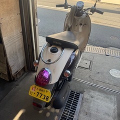 paypay可能　sa37j ビーノ　49CC   VINO 2種登録　自賠責8年6月　黄色ナンバー　二段階右折不要  無料で 原付50登録も可能です。の画像