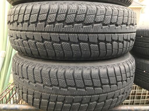 バリ山　185/65R14 スタッドレスタイヤアルミホイール付 4本セット