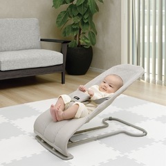 リッチェル バウンシングシートN グレー（半年使用・ホームクリーニング済）の画像