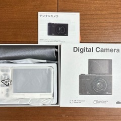 デジカメ❣️5K 7500万画素 デジタルカメラ 180度回転可能 スクリーンの画像