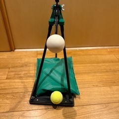 テニス練習機 ピコチーノ 硬式・軟式ボール付き 山川製作所の画像