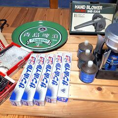 全てまとめてのセット価格　ポンプ、ブロワ、バーナー、釣り竿、他 などなど　また売って頂いてもOK！の画像