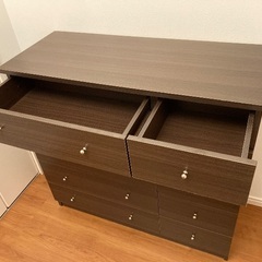 衣類タンス　小物収納の画像