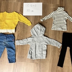 子供服⑥女の子80㎝の画像