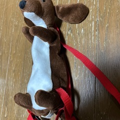 可愛い　ミニチュアダックスフンドリックサック　小物入れ　SUN.Lの画像