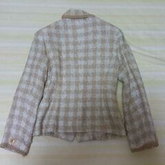 レディース　チェックジャケット　2着セット　Lサイズの画像