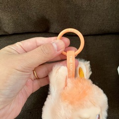 ◆正規品◆POP MARTオンラインLABUBU ラブブ　らぶぶ　オレンジ色◆の画像