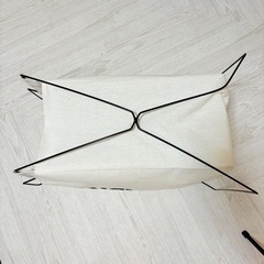 折り畳めるランドリーバスケットの画像