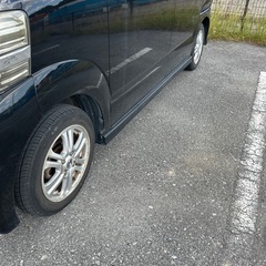 N-BOX カスタム　ブラック　車検たっぷり🚗の画像