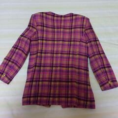 レディース　チェックジャケット　2着セット　Lサイズの画像