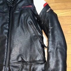 MOTOPRO フェイクレザー バイクジャケットの画像