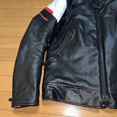 MOTOPRO フェイクレザー バイクジャケットの画像