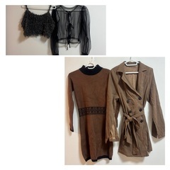 レディース服17点　まとめ売り　ダーリッチ　moussy　EMODA　ZARA リップサービス　SLY LOWRYS FARM の画像