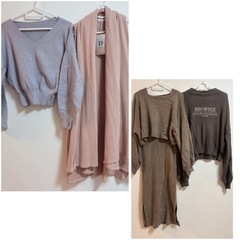 レディース服17点　まとめ売り　ダーリッチ　moussy　EMODA　ZARA リップサービス　SLY LOWRYS FARM の画像