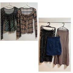 レディース服17点　まとめ売り　ダーリッチ　moussy　EMODA　ZARA リップサービス　SLY LOWRYS FARM の画像