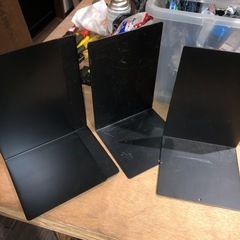 ブックエンド　本立て　鉄製の画像