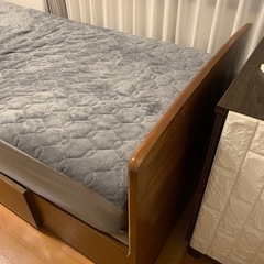 シングルベッドの画像