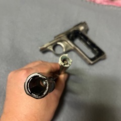 絶版　モデルガン　コクサイ　M1910 ブローニング　パーツ類　フレーム　スライド　バレル　他内部パーツ　
　国際　マルイ　fnの画像