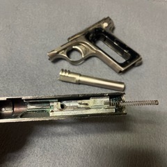 絶版　モデルガン　コクサイ　M1910 ブローニング　パーツ類　フレーム　スライド　バレル　他内部パーツ　
　国際　マルイ　fnの画像