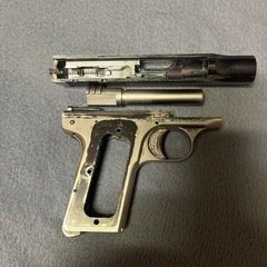 絶版　モデルガン　コクサイ　M1910 ブローニング　パーツ類　フレーム　スライド　バレル　他内部パーツ　
　国際　マルイ　fnの画像
