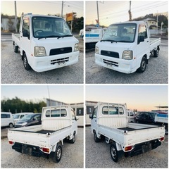 スバル サンバートラック TT2 (2003/15年モデル) 価格: 135,000円 (現状有姿) 4WD、マニュアルトランスミッション、パワーステアリング、状態良好の画像