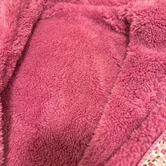 ジャンプスーツ　花柄フード付きジャンパーの画像