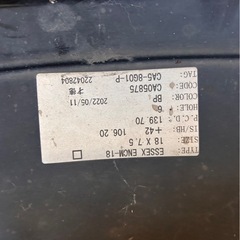 ESSEX ENCM18 225/45R18 ハイエースワイド　ホイール&タイヤセットの画像