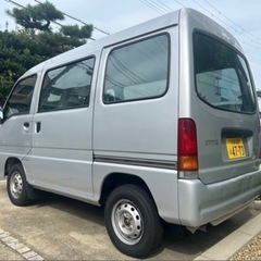 【検R9年3月まで】エアコン・パワステ付スバルサンバーバンの画像